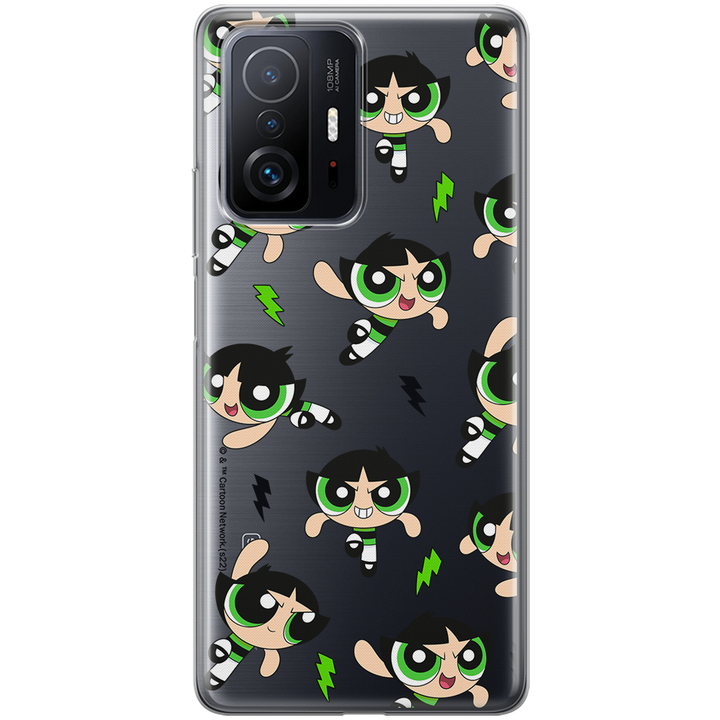 Etui Atomówki 009 The Powerpuff Girls Nadruk częściowy Przeźroczysty - Babaco Store