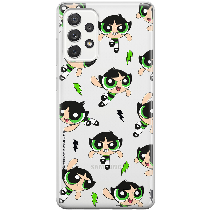 Etui Atomówki 009 The Powerpuff Girls Nadruk częściowy Przeźroczysty - Babaco Store