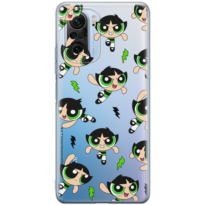 Etui Atomówki 009 The Powerpuff Girls Nadruk częściowy Przeźroczysty - Babaco Store