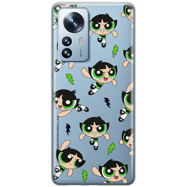 Etui Atomówki 009 The Powerpuff Girls Nadruk częściowy Przeźroczysty - Babaco Store