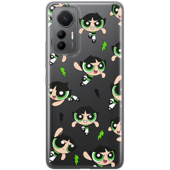 Etui Atomówki 009 The Powerpuff Girls Nadruk częściowy Przeźroczysty - Babaco Store