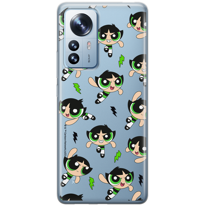 Etui Atomówki 009 The Powerpuff Girls Nadruk częściowy Przeźroczysty - Babaco Store