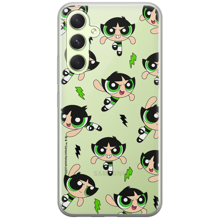 Etui Atomówki 009 The Powerpuff Girls Nadruk częściowy Przeźroczysty - Babaco Store