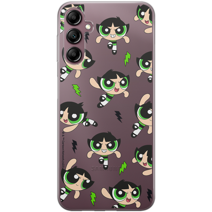 Etui Atomówki 009 The Powerpuff Girls Nadruk częściowy Przeźroczysty - Babaco Store