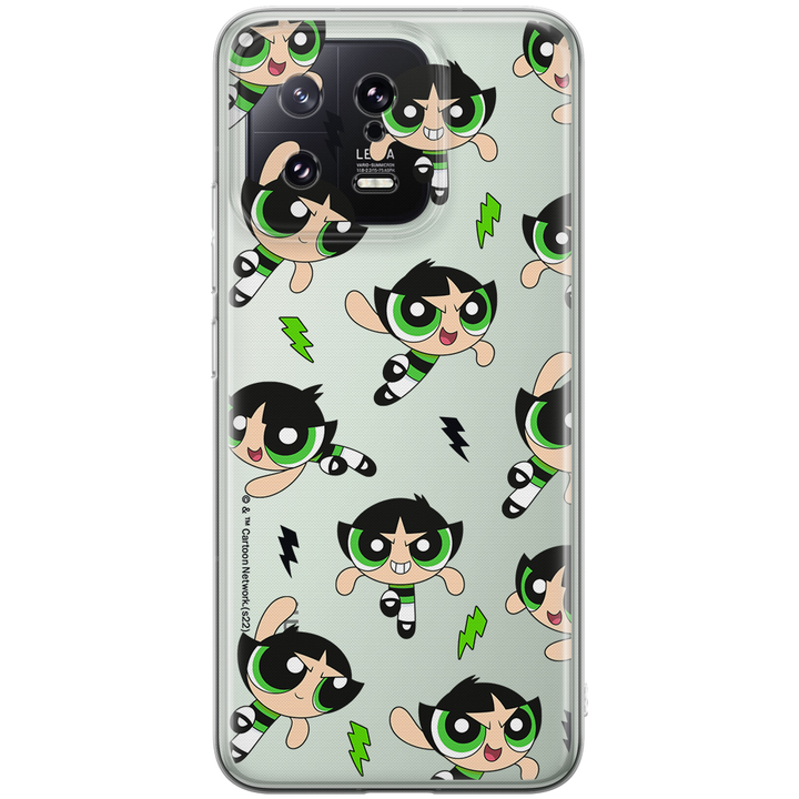 Etui Atomówki 009 The Powerpuff Girls Nadruk częściowy Przeźroczysty - Babaco Store