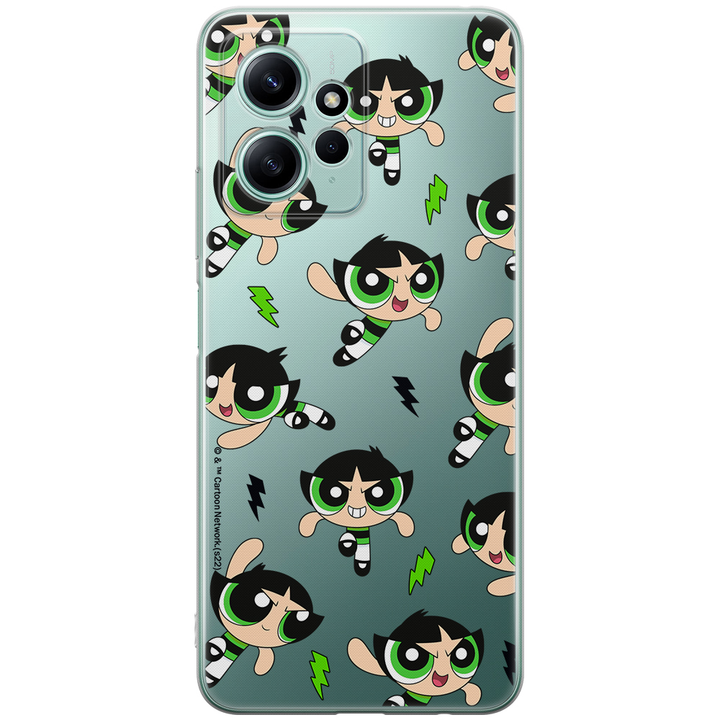 Etui Atomówki 009 The Powerpuff Girls Nadruk częściowy Przeźroczysty - Babaco Store