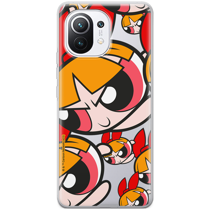 Etui Atomówki 010 The Powerpuff Girls Nadruk częściowy Przeźroczysty - Babaco Store