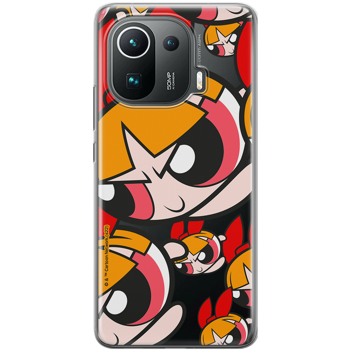 Etui Atomówki 010 The Powerpuff Girls Nadruk częściowy Przeźroczysty - Babaco Store