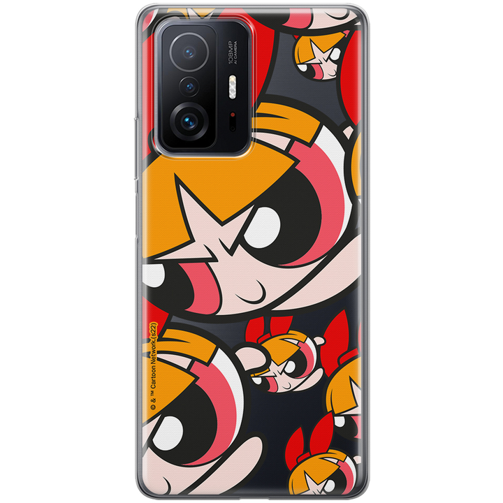 Etui Atomówki 010 The Powerpuff Girls Nadruk częściowy Przeźroczysty - Babaco Store