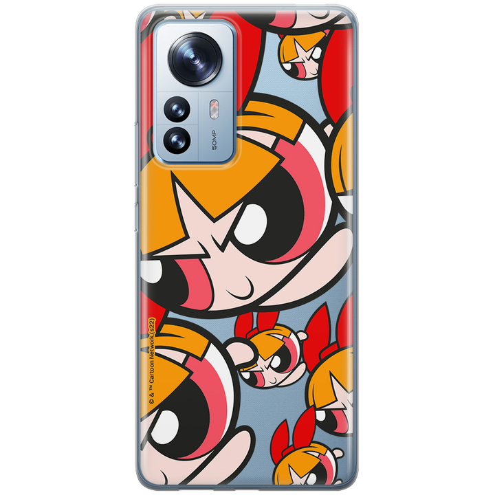 Etui Atomówki 010 The Powerpuff Girls Nadruk częściowy Przeźroczysty - Babaco Store