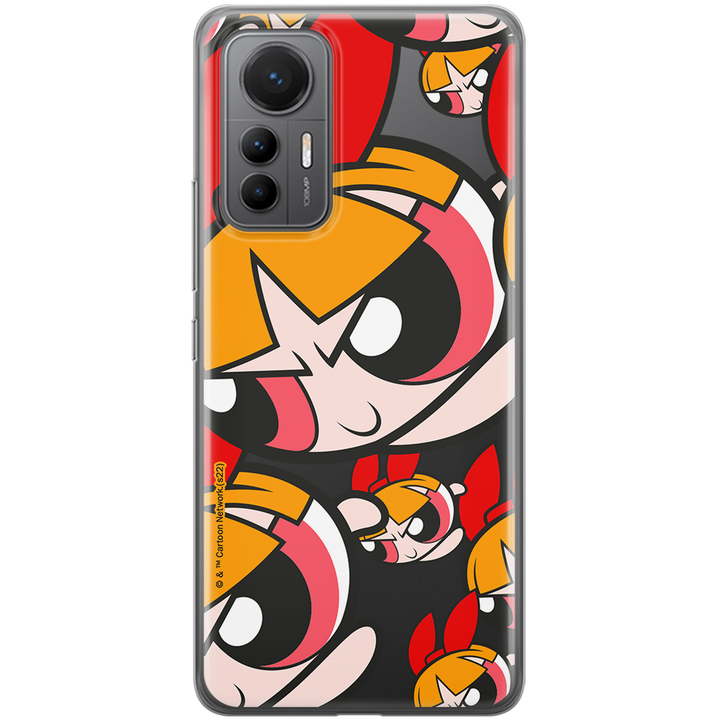 Etui Atomówki 010 The Powerpuff Girls Nadruk częściowy Przeźroczysty - Babaco Store