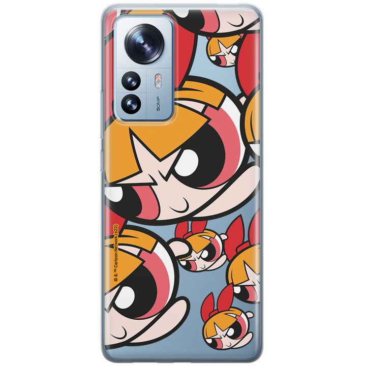 Etui Atomówki 010 The Powerpuff Girls Nadruk częściowy Przeźroczysty - Babaco Store