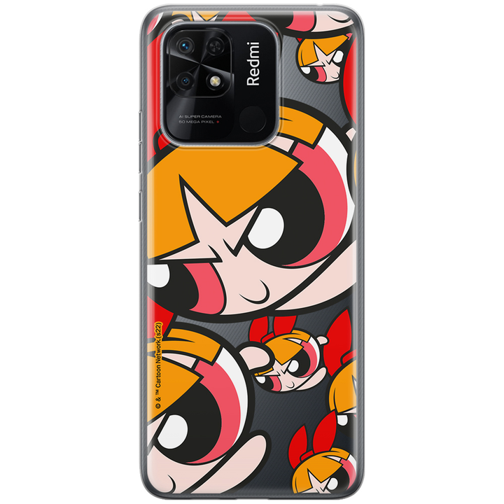 Etui Atomówki 010 The Powerpuff Girls Nadruk częściowy Przeźroczysty - Babaco Store