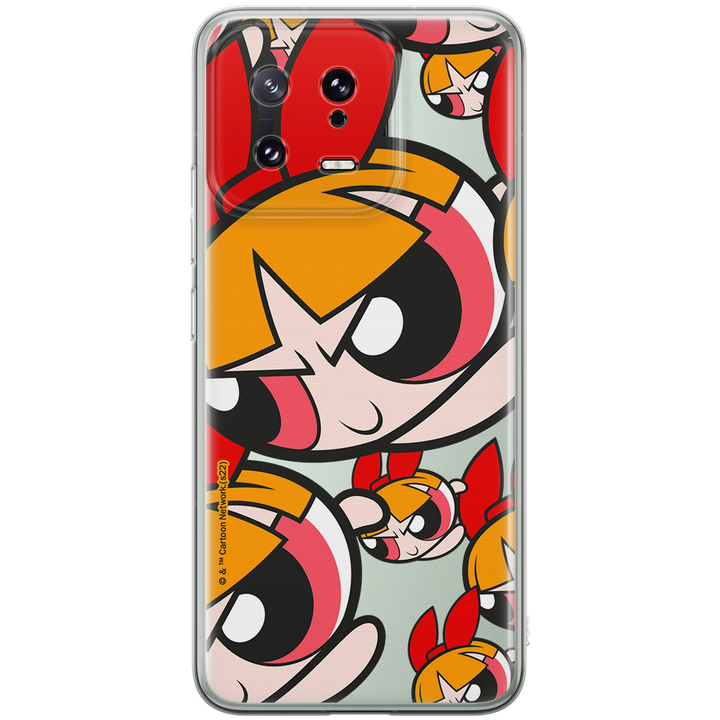 Etui Atomówki 010 The Powerpuff Girls Nadruk częściowy Przeźroczysty - Babaco Store