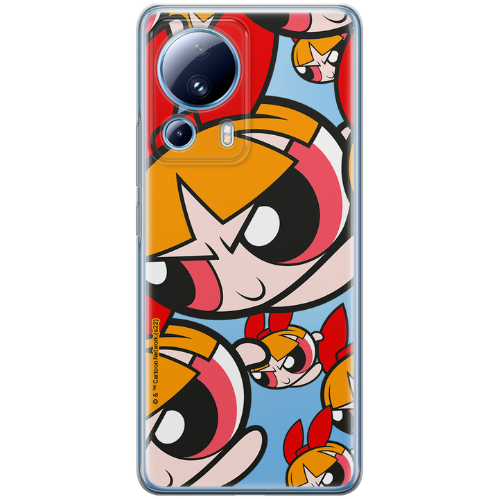 Etui Atomówki 010 The Powerpuff Girls Nadruk częściowy Przeźroczysty - Babaco Store