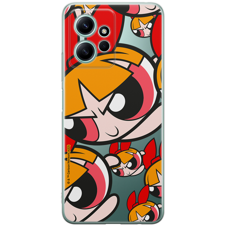 Etui Atomówki 010 The Powerpuff Girls Nadruk częściowy Przeźroczysty - Babaco Store