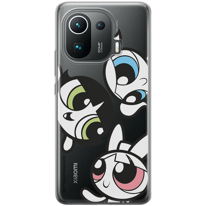 Etui Atomówki 014 The Powerpuff Girls Nadruk częściowy Przeźroczysty - Babaco Store