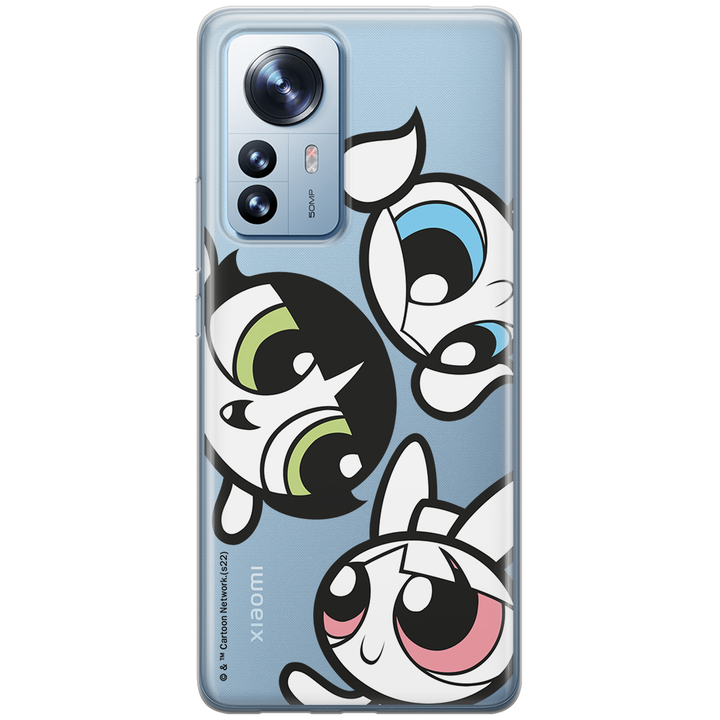 Etui Atomówki 014 The Powerpuff Girls Nadruk częściowy Przeźroczysty - Babaco Store