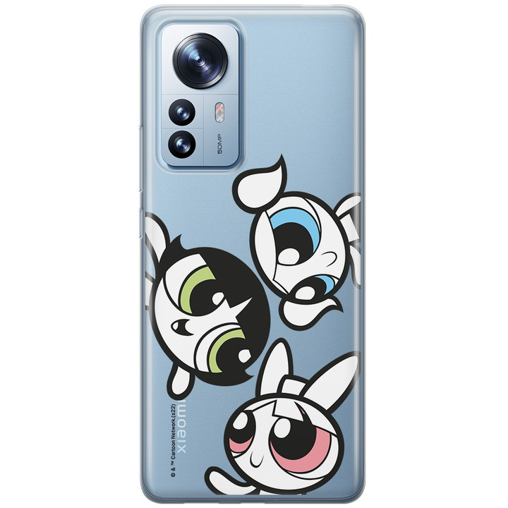 Etui Atomówki 014 The Powerpuff Girls Nadruk częściowy Przeźroczysty - Babaco Store