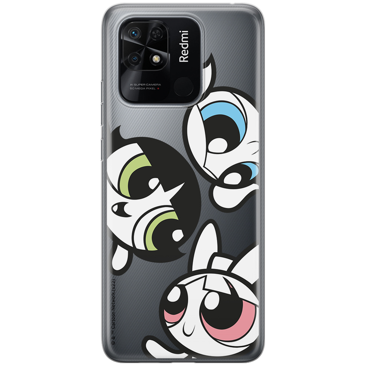 Etui Atomówki 014 The Powerpuff Girls Nadruk częściowy Przeźroczysty - Babaco Store