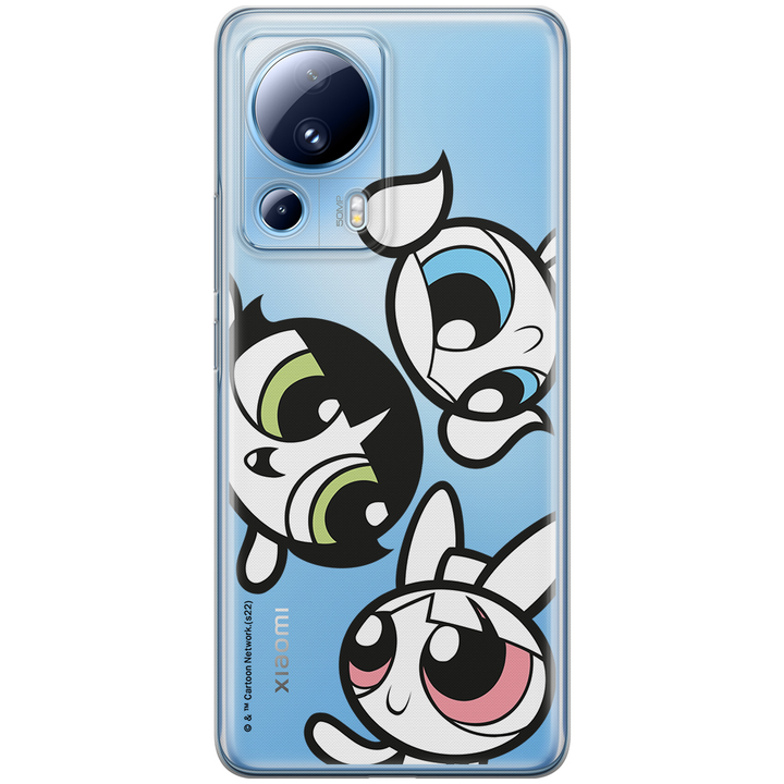 Etui Atomówki 014 The Powerpuff Girls Nadruk częściowy Przeźroczysty - Babaco Store