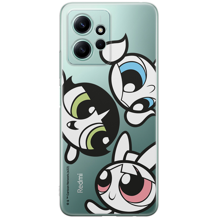 Etui Atomówki 014 The Powerpuff Girls Nadruk częściowy Przeźroczysty - Babaco Store