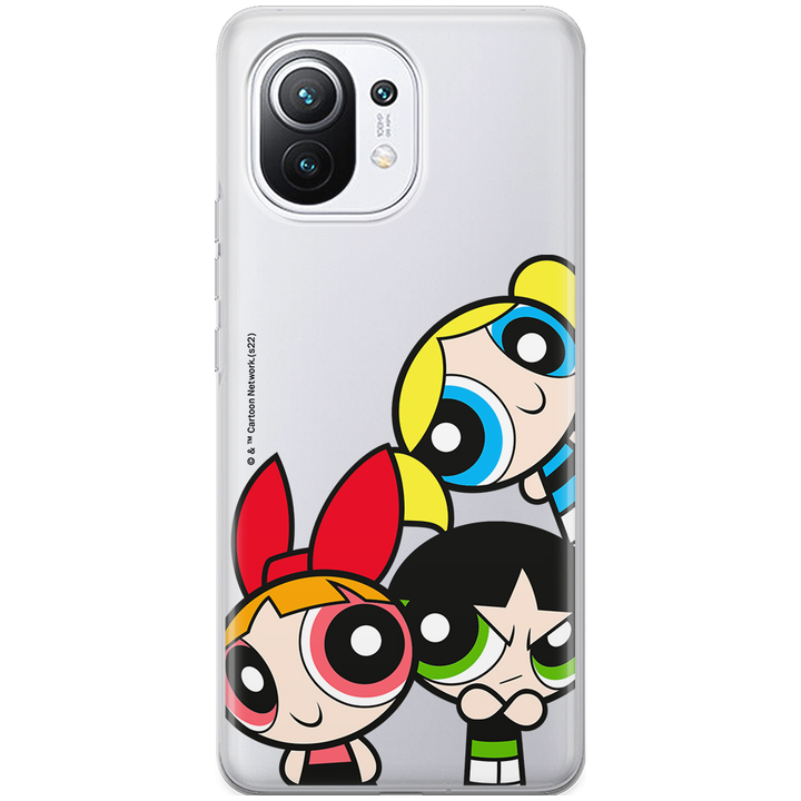 Etui Atomówki 015 The Powerpuff Girls Nadruk częściowy Przeźroczysty - Babaco Store