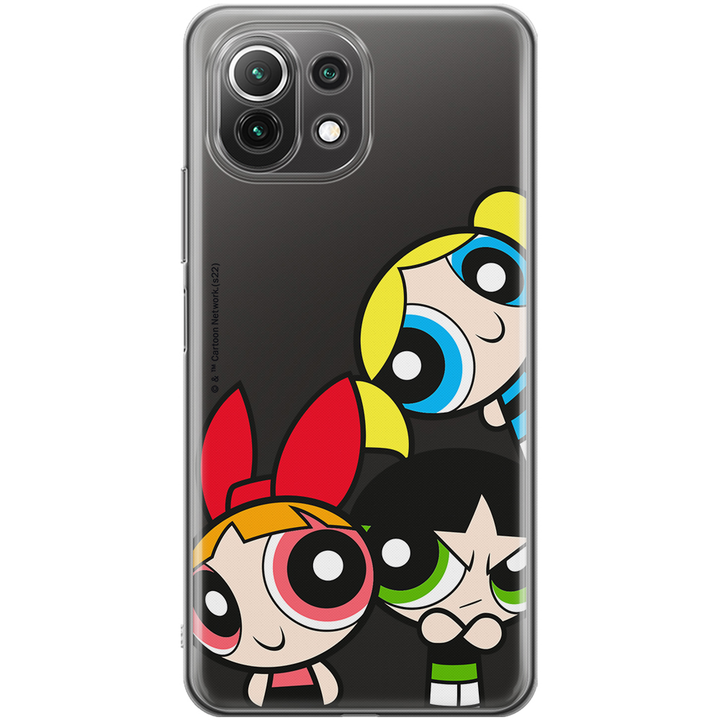 Etui Atomówki 015 The Powerpuff Girls Nadruk częściowy Przeźroczysty - Babaco Store