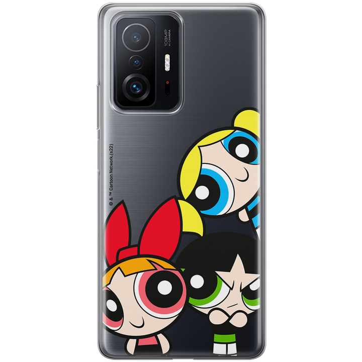 Etui Atomówki 015 The Powerpuff Girls Nadruk częściowy Przeźroczysty - Babaco Store