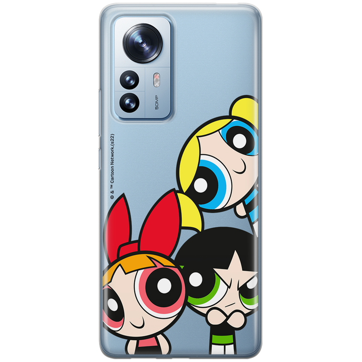 Etui Atomówki 015 The Powerpuff Girls Nadruk częściowy Przeźroczysty - Babaco Store