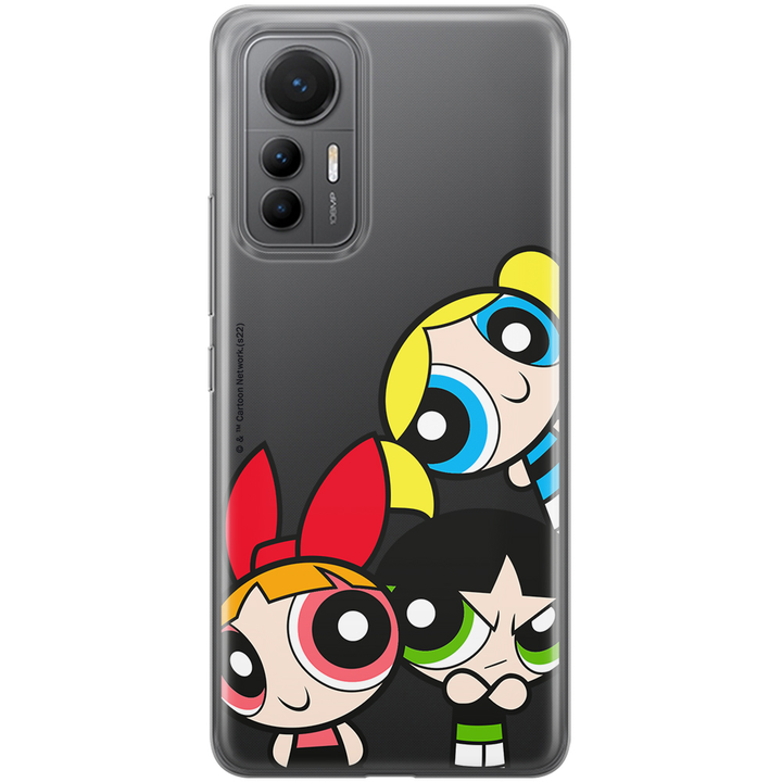 Etui Atomówki 015 The Powerpuff Girls Nadruk częściowy Przeźroczysty - Babaco Store