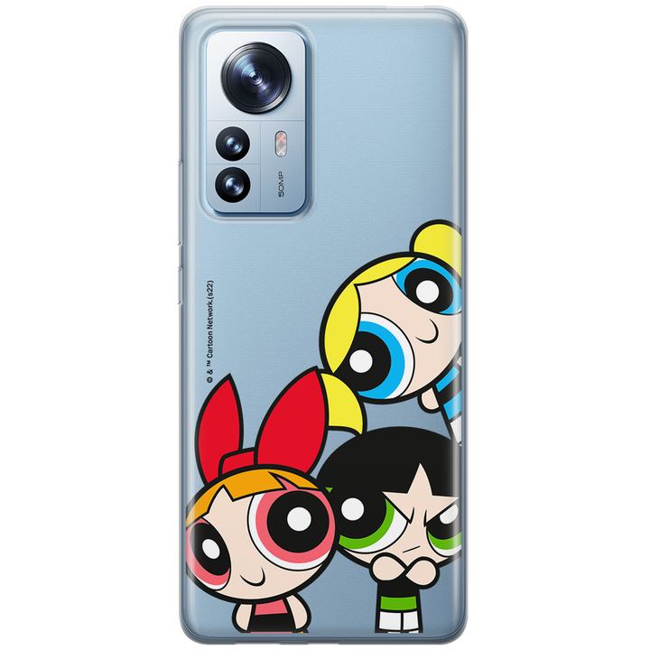 Etui Atomówki 015 The Powerpuff Girls Nadruk częściowy Przeźroczysty - Babaco Store