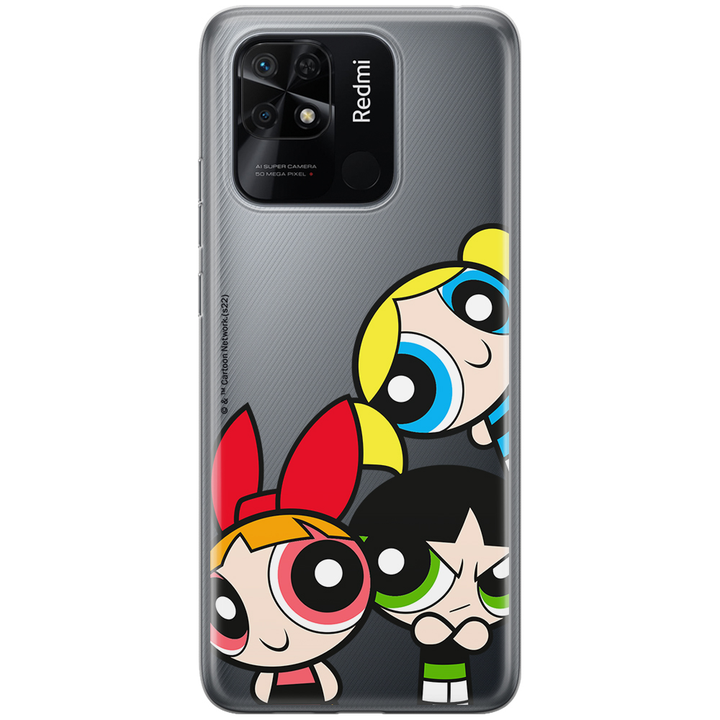 Etui Atomówki 015 The Powerpuff Girls Nadruk częściowy Przeźroczysty - Babaco Store