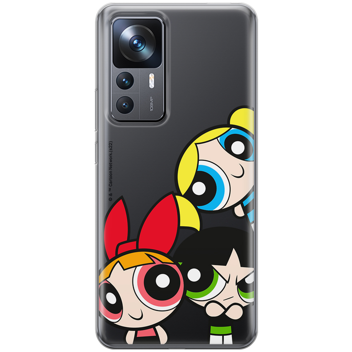 Etui Atomówki 015 The Powerpuff Girls Nadruk częściowy Przeźroczysty - Babaco Store