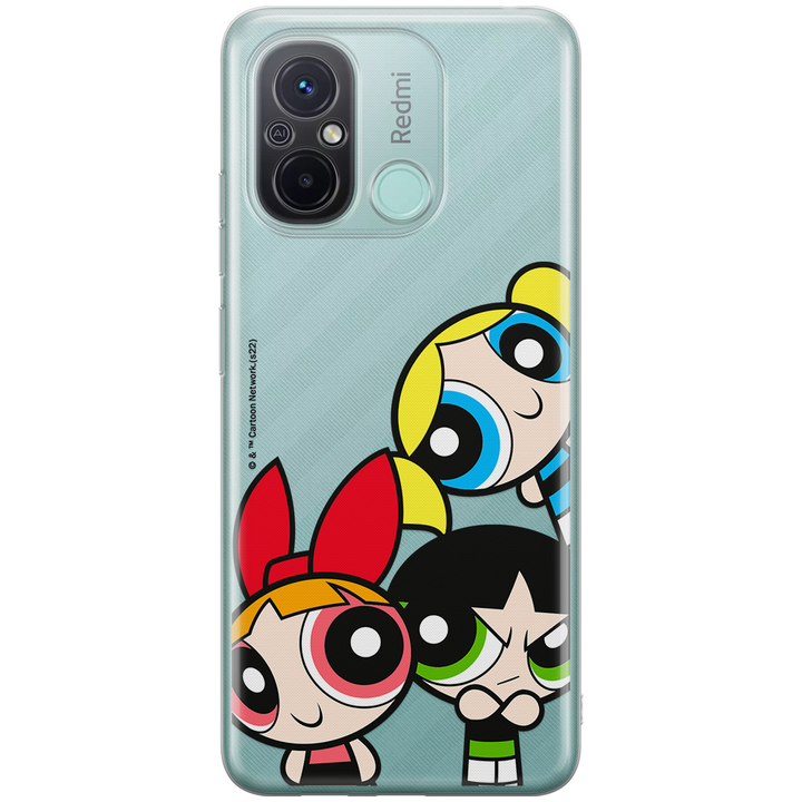 Etui Atomówki 015 The Powerpuff Girls Nadruk częściowy Przeźroczysty - Babaco Store