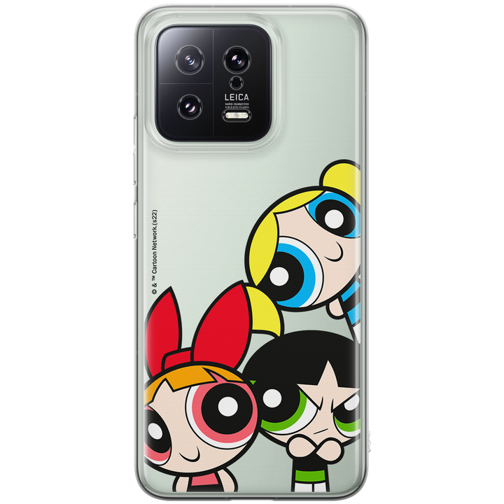 Etui Atomówki 015 The Powerpuff Girls Nadruk częściowy Przeźroczysty - Babaco Store