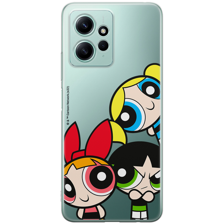 Etui Atomówki 015 The Powerpuff Girls Nadruk częściowy Przeźroczysty - Babaco Store