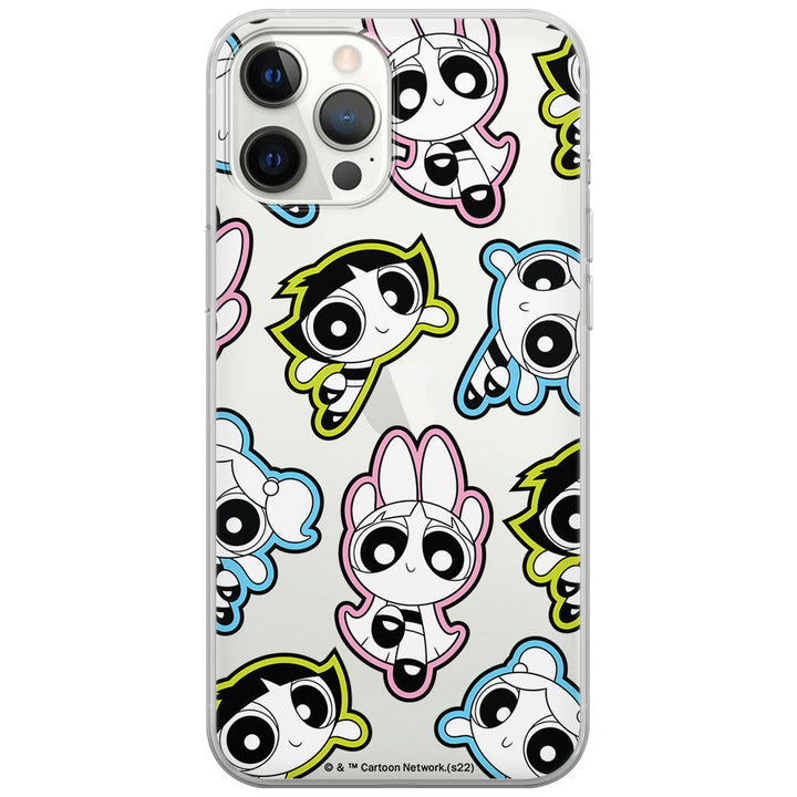 Etui Atomówki 022 The Powerpuff Girls Nadruk częściowy Przeźroczysty - Babaco Store