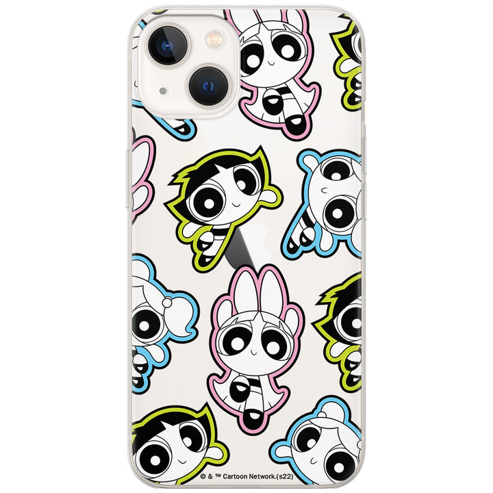 Etui Atomówki 022 The Powerpuff Girls Nadruk częściowy Przeźroczysty - Babaco Store