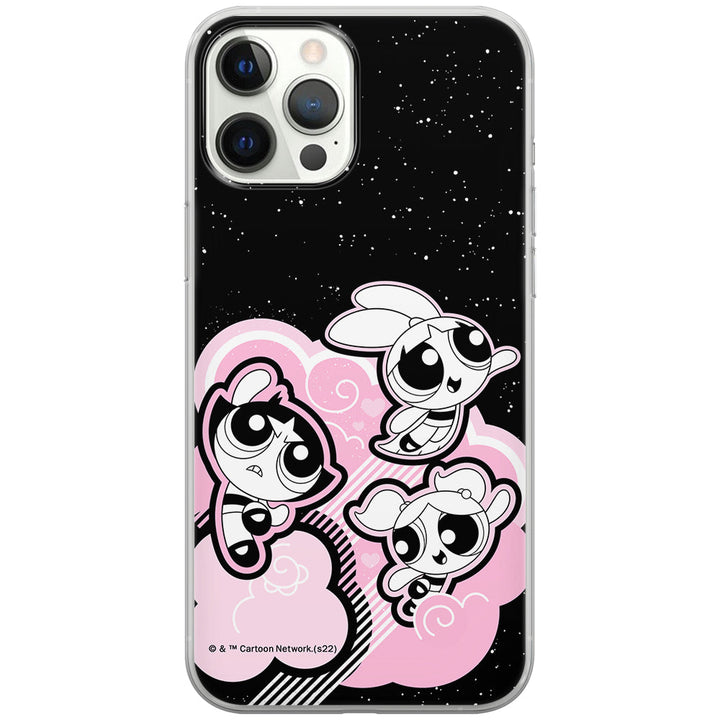 Etui Atomówki 024 The Powerpuff Girls Nadruk pełny Czarny - Babaco Store