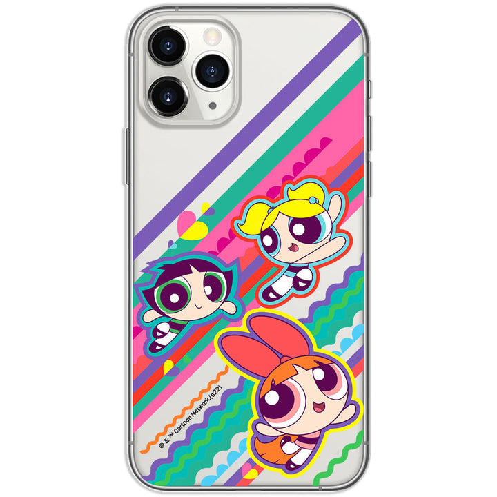 Etui Atomówki 026 The Powerpuff Girls Nadruk częściowy Przeźroczysty - Babaco Store