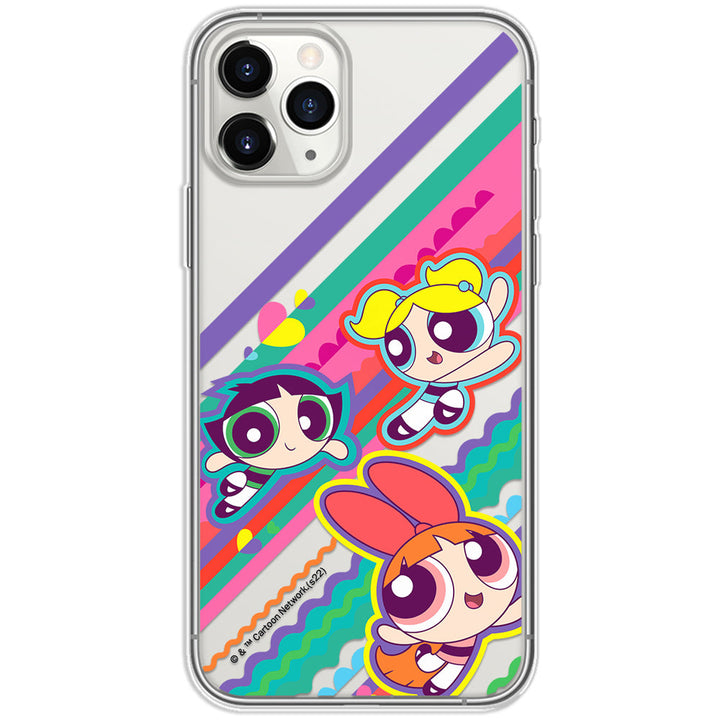 Etui Atomówki 026 The Powerpuff Girls Nadruk częściowy Przeźroczysty - Babaco Store