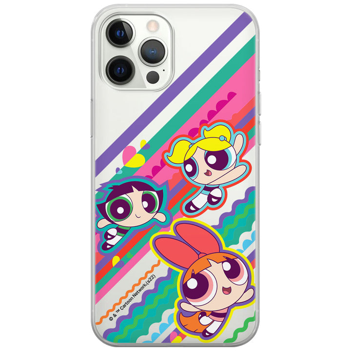 Etui Atomówki 026 The Powerpuff Girls Nadruk częściowy Przeźroczysty - Babaco Store