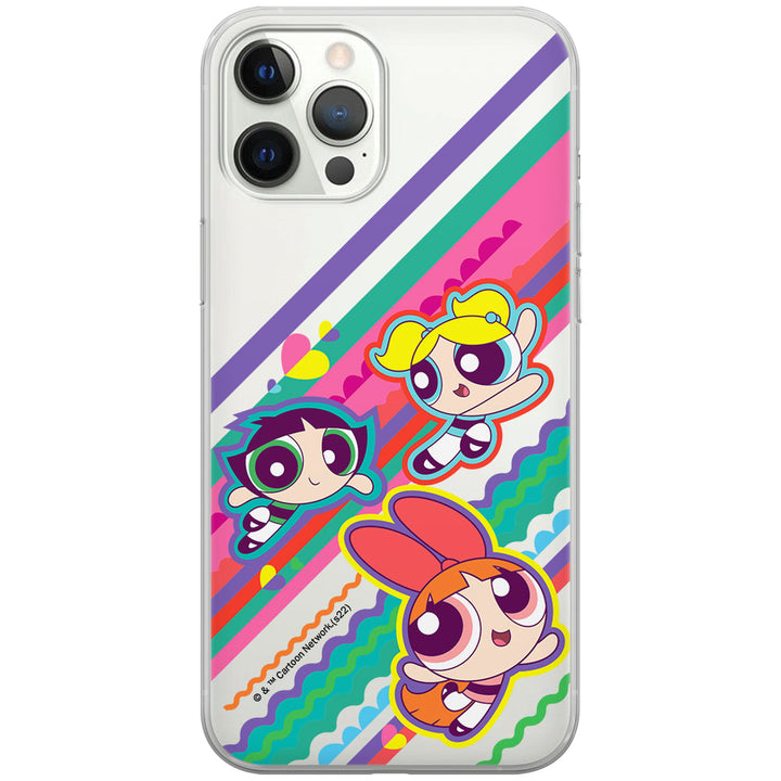 Etui Atomówki 026 The Powerpuff Girls Nadruk częściowy Przeźroczysty - Babaco Store