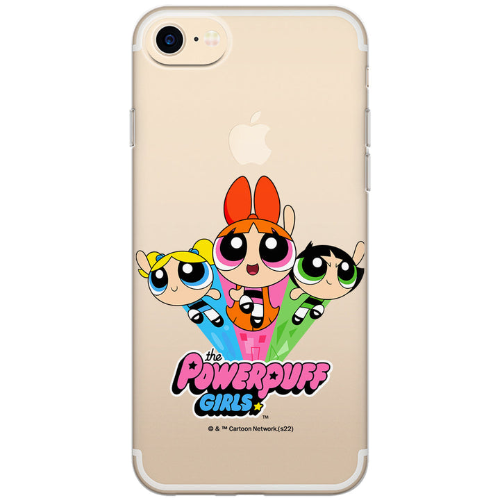 Etui Atomówki 029 The Powerpuff Girls Nadruk częściowy Przeźroczysty - Babaco Store