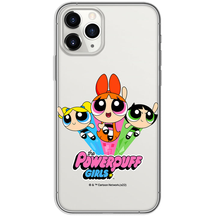 Etui Atomówki 029 The Powerpuff Girls Nadruk częściowy Przeźroczysty - Babaco Store