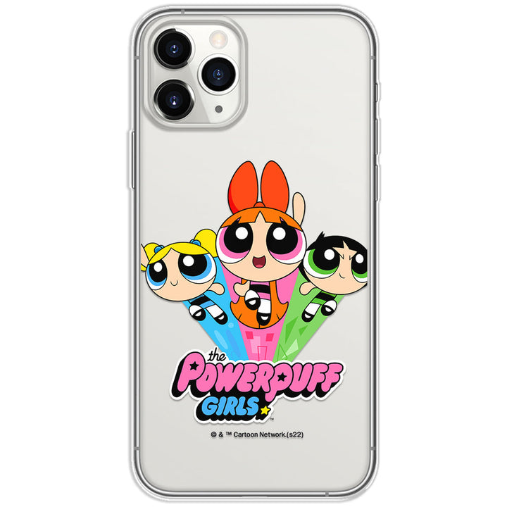 Etui Atomówki 029 The Powerpuff Girls Nadruk częściowy Przeźroczysty - Babaco Store