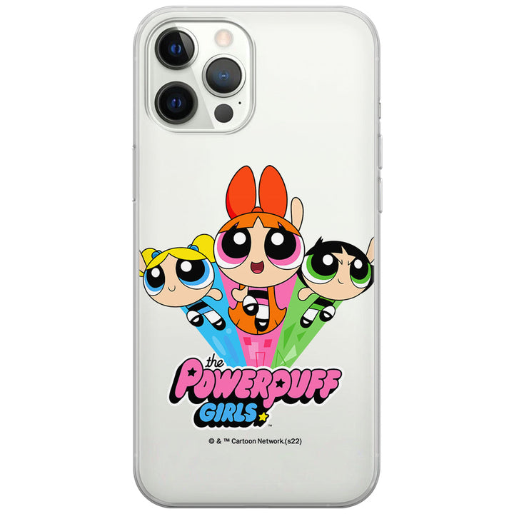 Etui Atomówki 029 The Powerpuff Girls Nadruk częściowy Przeźroczysty - Babaco Store