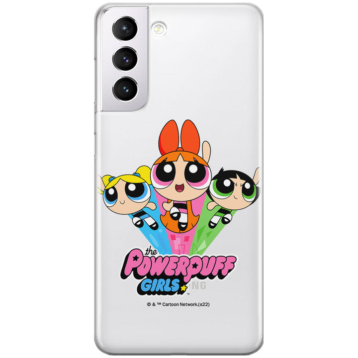 Etui Atomówki 029 The Powerpuff Girls Nadruk częściowy Przeźroczysty - Babaco Store