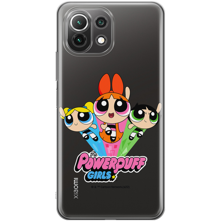 Etui Atomówki 029 The Powerpuff Girls Nadruk częściowy Przeźroczysty - Babaco Store